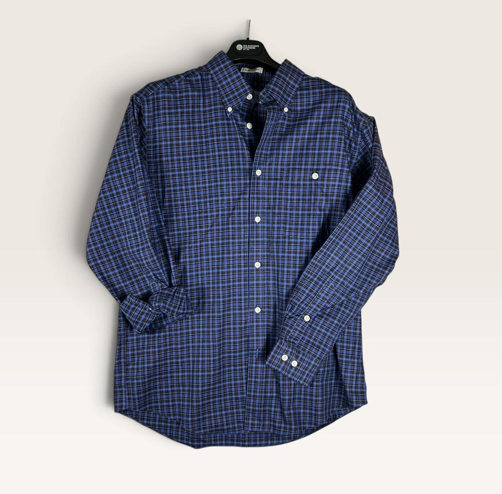 Orvis Sporting Traditions Plaid Button Down Shirt Men's Large - L